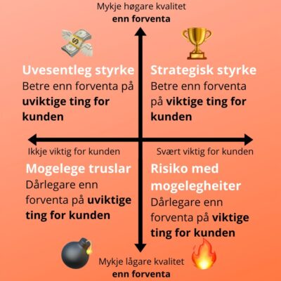 Kaizen modellen, strategisk kvalitetskvadrat