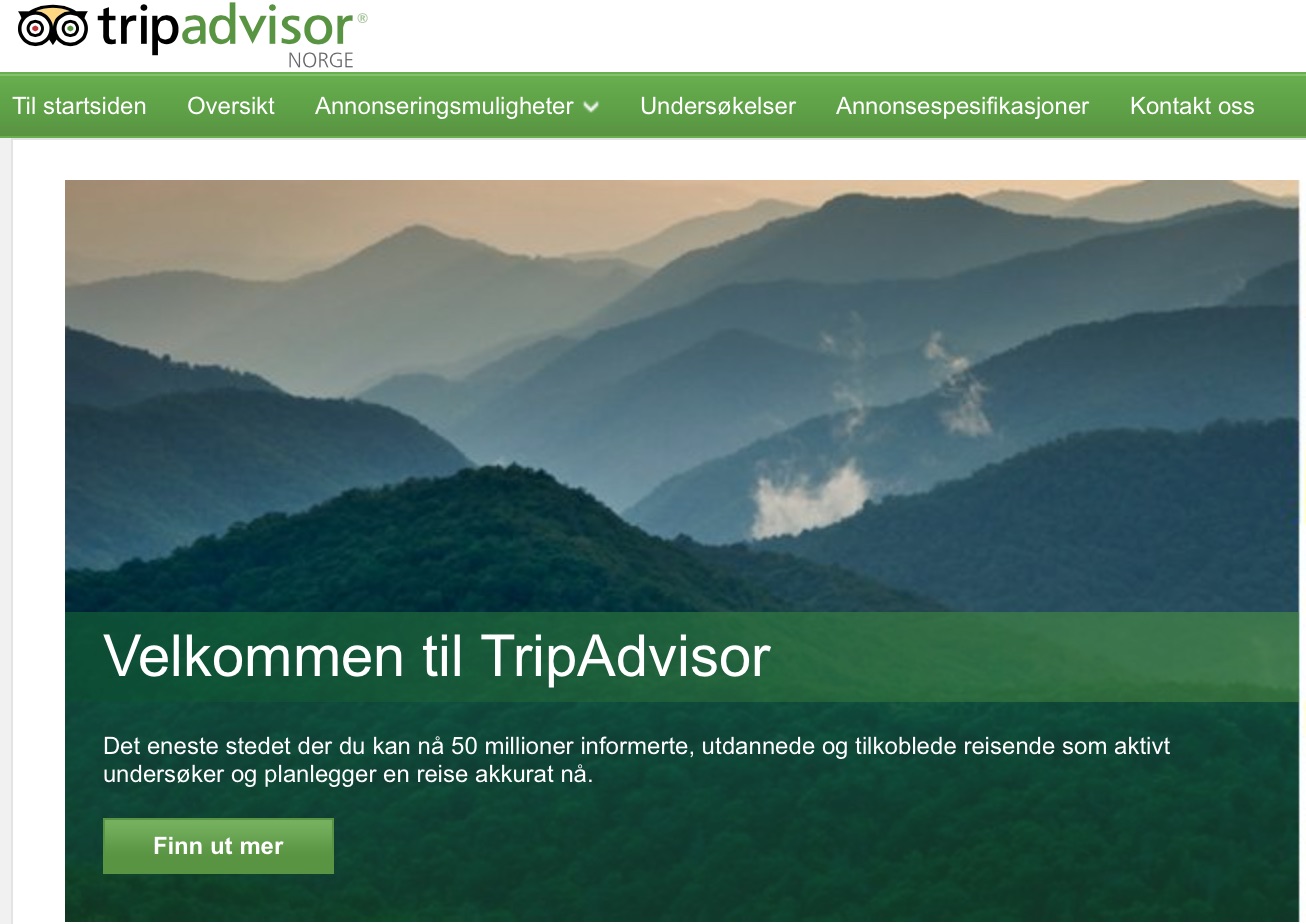 Kurs i Tripadvisor for reiselivsbedrifter web og sosiale medier for reiselivet